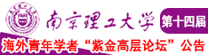 美女干b网站南京理工大学第十四届海外青年学者紫金论坛诚邀海内外英才！